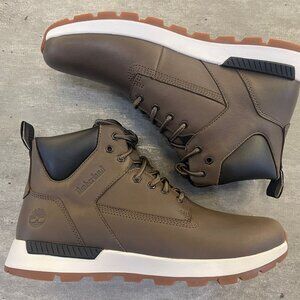 TIMBERLAND MEN'S KILLINGTON TREKKER MID LACE SNEAKER BROWN FULL GR A69DH-EM4